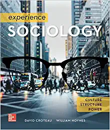 Experience Sociology 3rd Edition by David Croteau