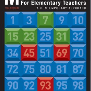 Mathematics for Elementary Teachers A Contemporary Approach 10th Edition