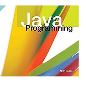 Java Programming 9th Edition