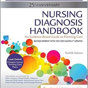 Nursing Diagnosis Handbook 12th Edition by Betty J. Ackley
