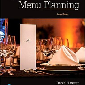 Foundations of Menu Planning 2nd Edition by Daniel Traster