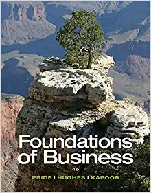 Foundations of Business 4th Edition by William M. Pride