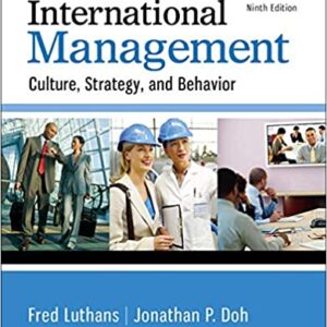 International Management Culture Strategy And Behavior 9th Edition