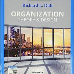 Organization Theory and Design 11th by Richard L. Daft