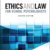 Ethics And Law For School Psychologists 8th Edition by Susan Jacob