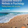 Introduction to Qualitative Research Methods in Psychology Putting Theory Into Practice 4th Edition