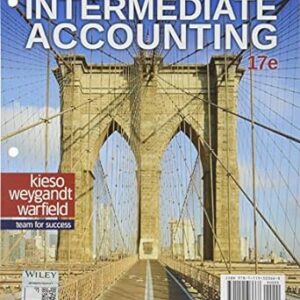 Intermediate Accounting 17th Edition