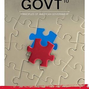 GOVT Principles of American Government 10th Edition