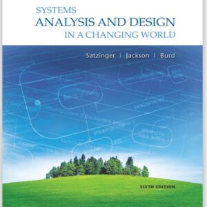 Systems Analysis and Design in a Changing World,6th Edition