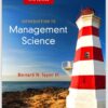 Introduction to Management Science 12th Edition by Bernard W. Taylor