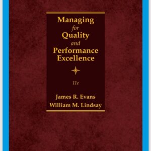 Managing For Quality And Performance Excellence 11th Edition(1)