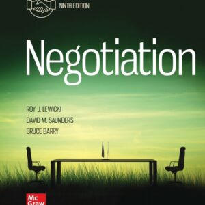 Negotiation 9th Edition