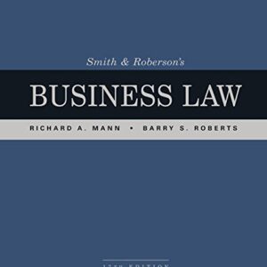 Smith and Roberson's Business Law 17th edition