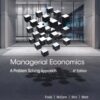 Managerial Economics A Problem Solving Approach 6th Edition by Luke M. Froeb, Brian T. McCann