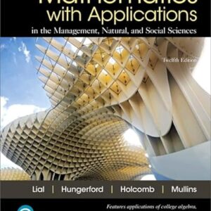 Mathematics with Applications In the Management, Natural, and Social Sciences 12th