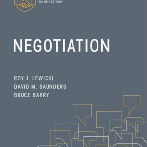 Negotiation (Irwin Management) 7th Edition - Roy Lewicki