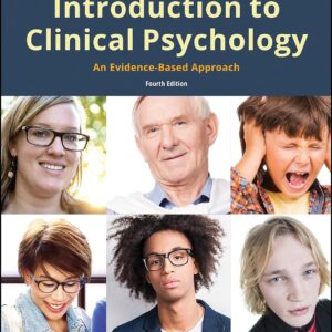 Introduction to Clinical Psychology, 4th Edition by John Hunsley
