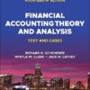 Financial Accounting Theory and Analysis Text and Cases 14th Edition