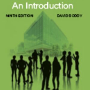 Management An Introduction 9th Edition by David Boddy