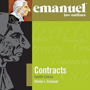 Emanuel Law Outlines for Contracts 12th Edition