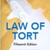 Law of Tort 15th edition By John Cooke