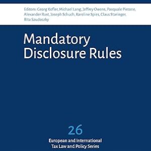 Mandatory Disclosure Rules
