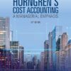 Horngren's Cost Accounting 18th Edition