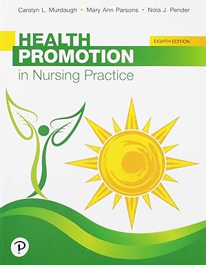 Health Promotion in Nursing Practice 8th Edition