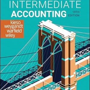 Intermediate Accounting 19th Edition