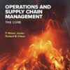 Operations and Supply Chain Management The Core 2025 Release