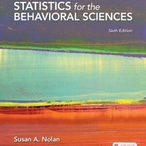 Statistics for the Behavioral Sciences 6th Edition by Susan